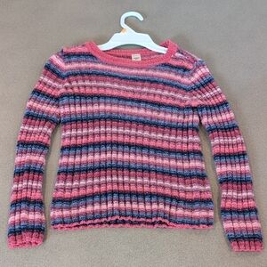 OshKosh B'gosh Pink and Blue Striped Sweater
